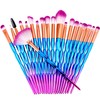 Retoo Make up brush set, 20 pieces, cosmetic make-up brush