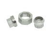 CDQBWKJGFJ 1 Piece Cast Pipe Fittings Threaded Union - 3/8"