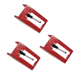 (3pcs Pack) Record Player Needle,LP Record Player Record Needle,Universal Ceramic Diamond Stylus Needles Replacement parts