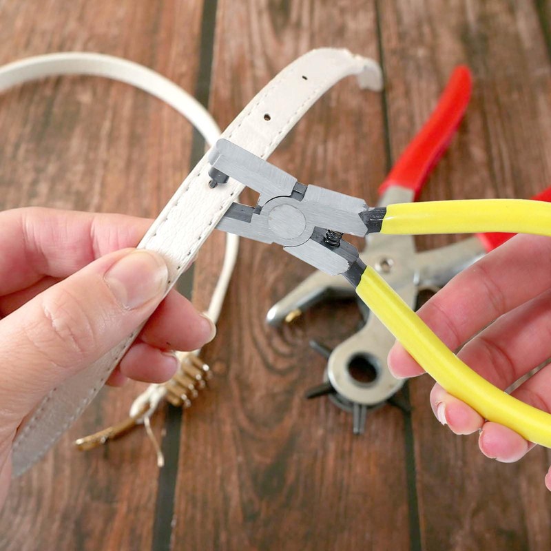 Watch Band Leather Hole Punch Plier Shoe Strap Hole Puncher
