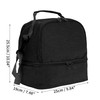 CAPASTEC Lunch Bag, Insulated Two Separate Compartments Lunch Box with