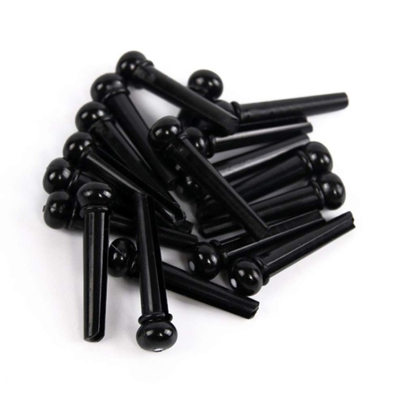 Acoustic Guitar Plastic Bridge Pins Pegs-6pcs with 1pc Bridge Pin