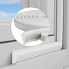 118” Wedge-Shape Foam Window Weather Stripping Door Seal Strip,Soundproofing Frame