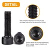 Cicidorai 520Pcs M3 M4 M5 12.9 Grade Alloy Steel,Hex Socket