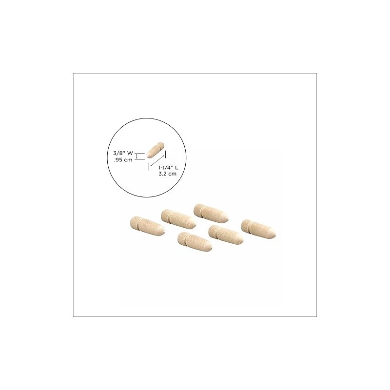 M-D Building Products 95661 1-1/4 in. Wood Pegs for Concrete