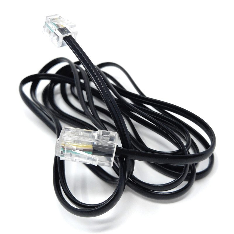 DRUT 2m Flat RJ11 to RJ45 Male to Male 4