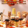 100 Pieces Disposable Coffee Cups with Lids 12 oz Paper