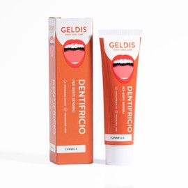 GELDIS Professionelle Whitening-Zahnpasta - Remineralisierende Zahnpasta für empfindliche Zähne, Anti-Karies-Wirkung, 100% Vegan, 100% Recycelbar, 100 ml