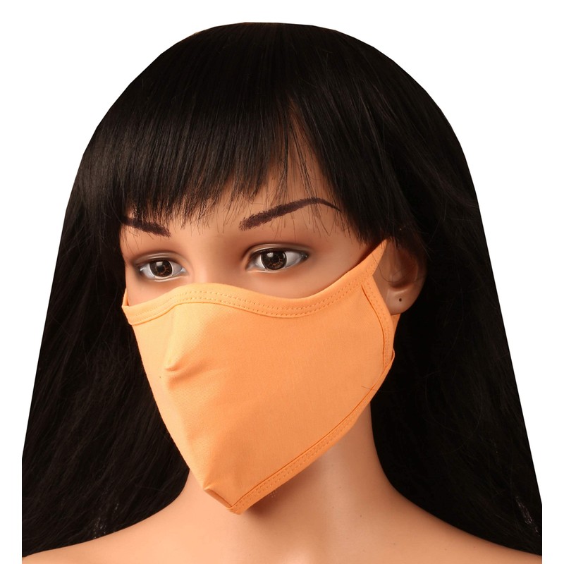 Touchstone Soft Cotton knitted Face Mask - medium size comfortable