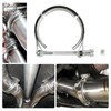 Godimg V Clamp, 2.5 Inch (63.5mm) Universal T Bolt Hose