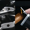 OLDENDO Cigar Lighter with Punch Built in Gas Window, Triple