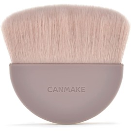  Canmake Marshmallow Finish Powder Brush Round Brush Matte Skin Finish Brown 1 piece (x 1) 1 piece (x 2)