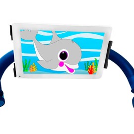 Universal Tablet Holder for Pushchairs for All Types of Tablet PCs and Handlebars for Prams