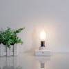 Sunaiony Frosted LED Candelabra Bulbs E12 Dimmable Bulbs 25watt Equivalent