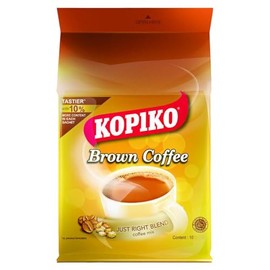 4 Kopiko 3 in 1 Brown Instant Coffee (4 pack x 10 sachets) Ships from California