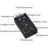AYMBH USB-SOUND7 Portable USB Sound Card Adapter with Virtual 7.1