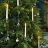 FREEPOWER 12PCS Christmas Tree Candle Lights with Remote Timer,Flameless LED