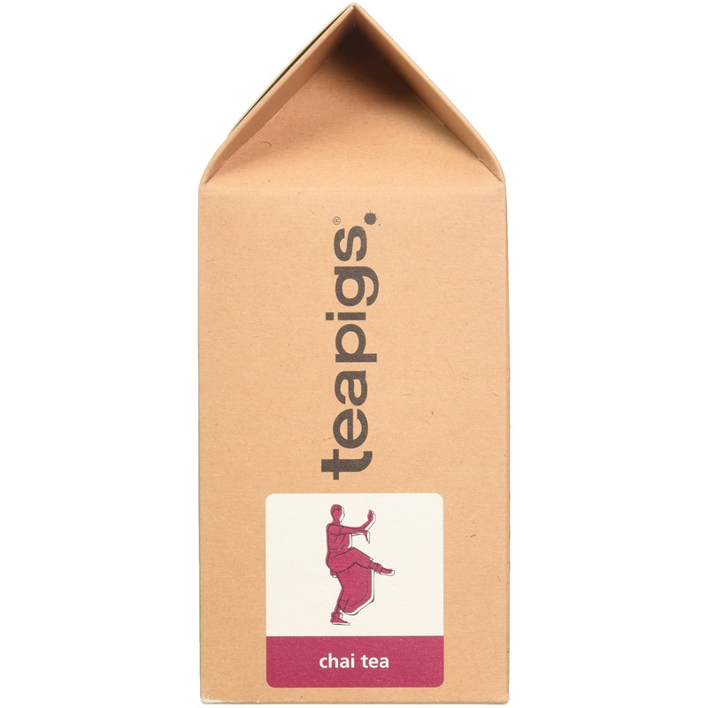Teapigs Chai Tea Bags Made With Whole Leaves, bold flavor,
