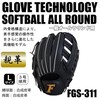 Falcon FGS-311 General Softball Glove LH (Right Throw) Black Large