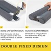 fowong Under Door Draught Excluder,88cm Double Side Draught Excluder for