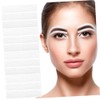 12sheets Adhesive Eyebrow Template Kit Brow Stencil for Makeup and Tattooing