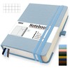 Mlife A5 Graph Paper Notebook,360 Pages Thickened Squared Notebook,Premium 100g/M²