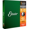 Elixir Base Strings NANOWEB Nickel 5 String Light/Medium .045-.135 14207