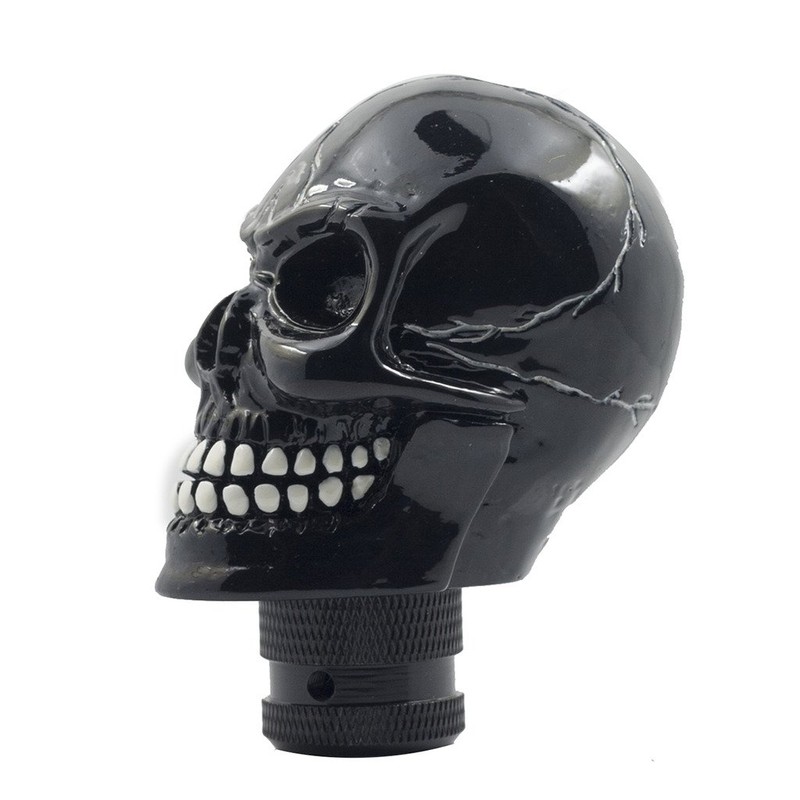 Mavota Skull Manual Automatic Gear Shift Knobs with Adapters Fit