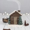 Incense Cone Burner | Log Cabin | 10cm X 11cm