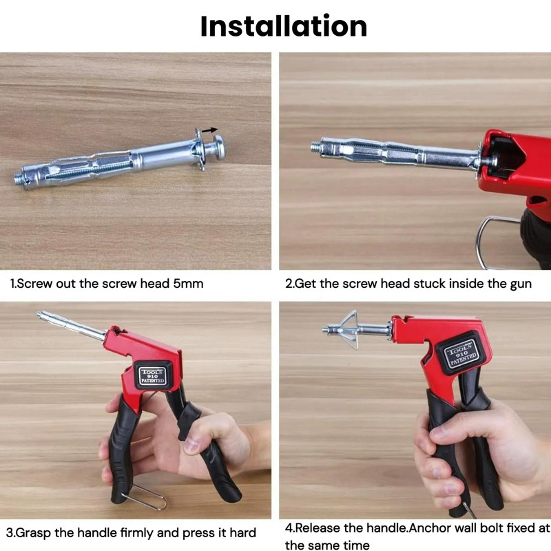 Hollow Wall Anchor Setting Tool Wall Anchor Setting Tool Anchor