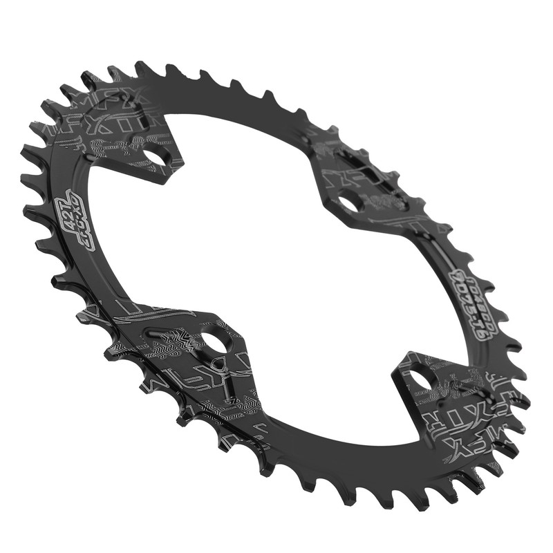 FMFXTR 104BCD Crankset Chainring Aluminum Alloy Positive and Negative 42T