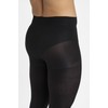 Relaxsan M1080 (Black 3-L) Cotton medical compression tights - Class