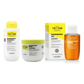 Yellow Nutritive Shampoo  Mascarilla  The Oil                                                                                                         