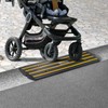 VEVOR Car Driveway Rubber Curb Ramps Heavy Duty 33069lbs Capacity