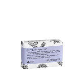 Davines LOVE Shampoo Bar, For Frizzy or Coarse Hair, Add Softness, Shine and Silky Texture, 100 g.