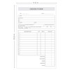 Simply Classic 2-Part Carbonless Order Form Pad / 50 Sets