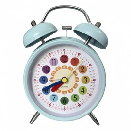 YYDS Loud Vibration Table Clock, Fashionable, Analog Alarm, Fashionable, Bold, Loud Alarm Clock, No Alarm, Cute, Learning, Education, For Children Studying, 24 Hour Display, Supplementary Numbers
