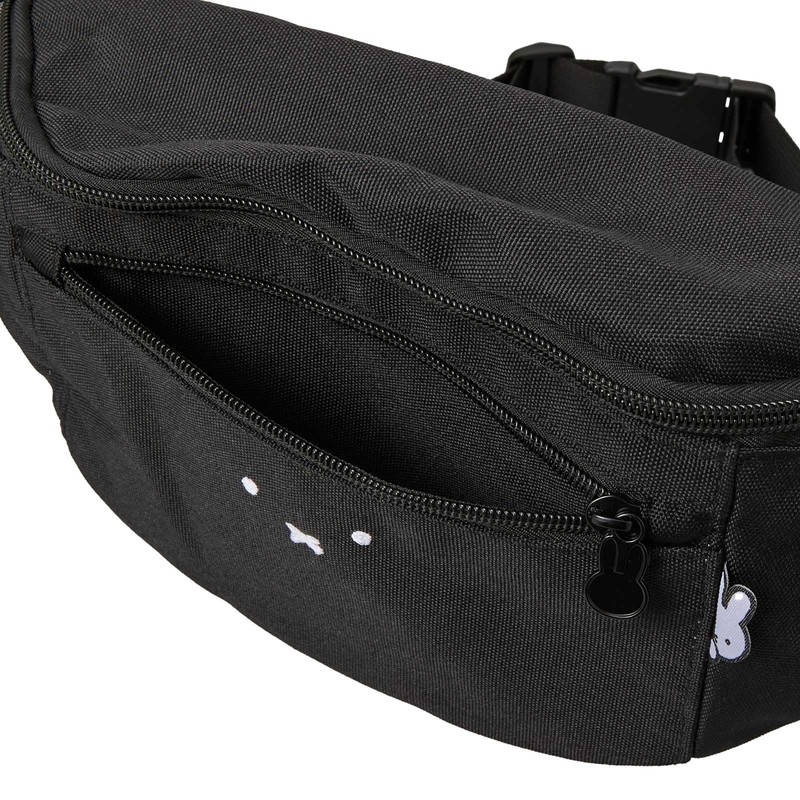 Waist Bag Miffy 6049 B98 Face Black