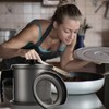 Cambom Bacon Grease Container with Fine Mesh Strainer, 1.3 L