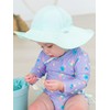 RuffleButts® Baby/Toddler Girls Baby/Toddler Sun Hat with UPF 50+ Sun
