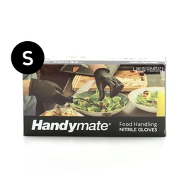 100 sheets of multi-purpose handy nitrile sanitary gloves for food and cooking, black black_large (L) large (L) / 식품용 요리용 다용도 핸디메이트 니트릴 위생장갑 100매, 블랙블랙_대(L)대(L)