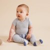 Wilson & Frenchy Organic Stripe Rib Legging - Rain Drop,