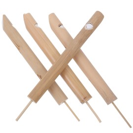 SAFIGLE 4Pcs Bamboo Bird Whistle：Southeast Asian Style Slide Whistle for Kids - Educational Toy for Creative Play Water Warbler Toys for Kids Birthday Water and Bath Play Fun