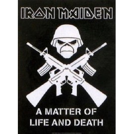 Iron Maiden A Matter Of Life And Death Flag