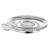 Keuco 12755019000 Soap Holder with Crystal Soap Dish - Chrome