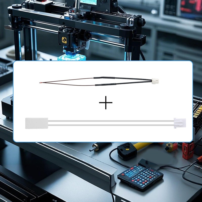 2 Sets Thermistor & Cartridge Heater for Bambu Lab X1/X1C,