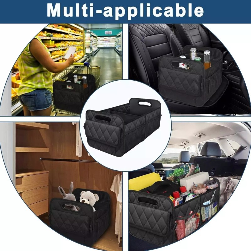 Car Trunk Backseat Organizer Collapsible Car Trunk Backseat Organizer Foldable