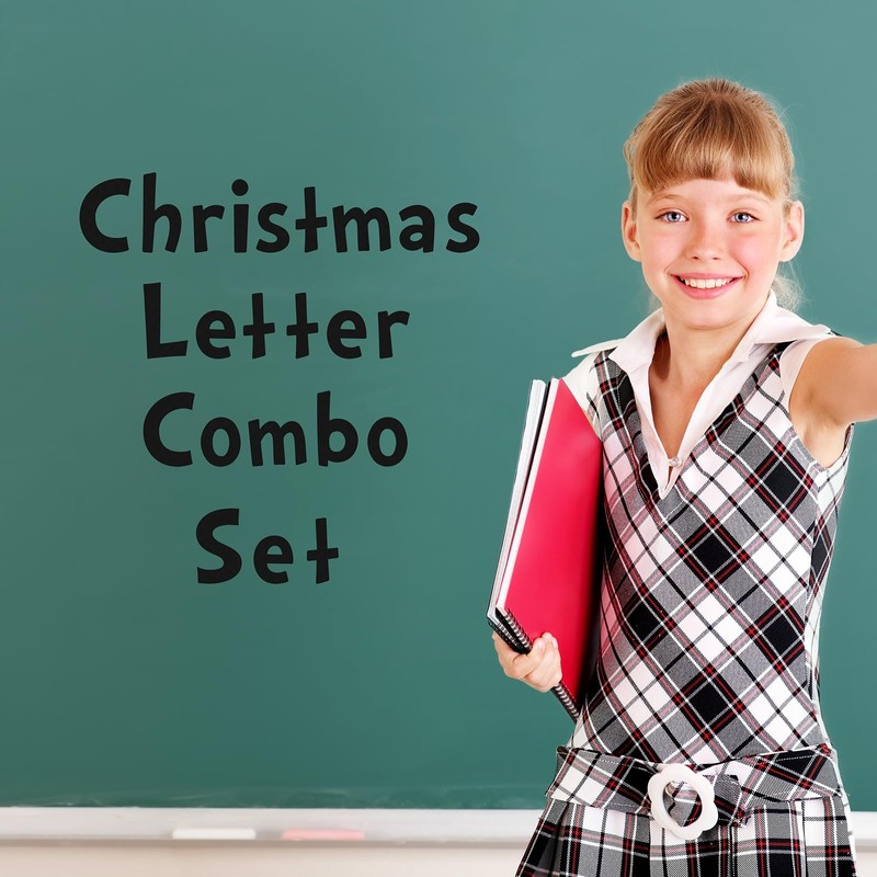 Tenare 134 Pieces 5 Inch Bulletin Board Letters for Classroom