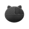 [2-Pack] Makeup Brush Cleaning Mat, Cute Cat Ear Design Silicone