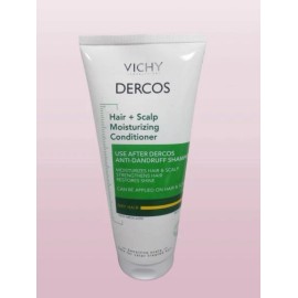 VICHY DERCOS HAIR+SCALP MOISTURIZING CONDITIONER 6.76 OZ LOT OF 2
